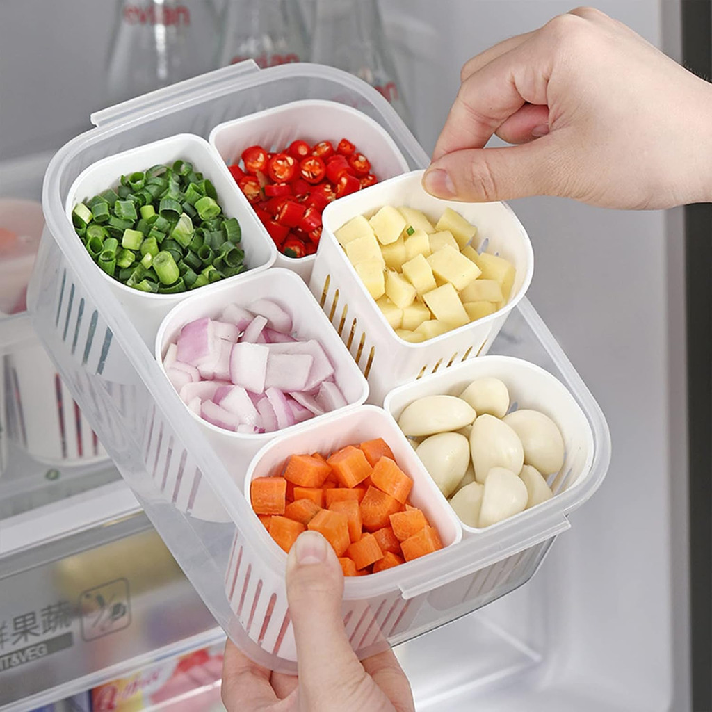 7-Piece Airtight Food Storage Container Set