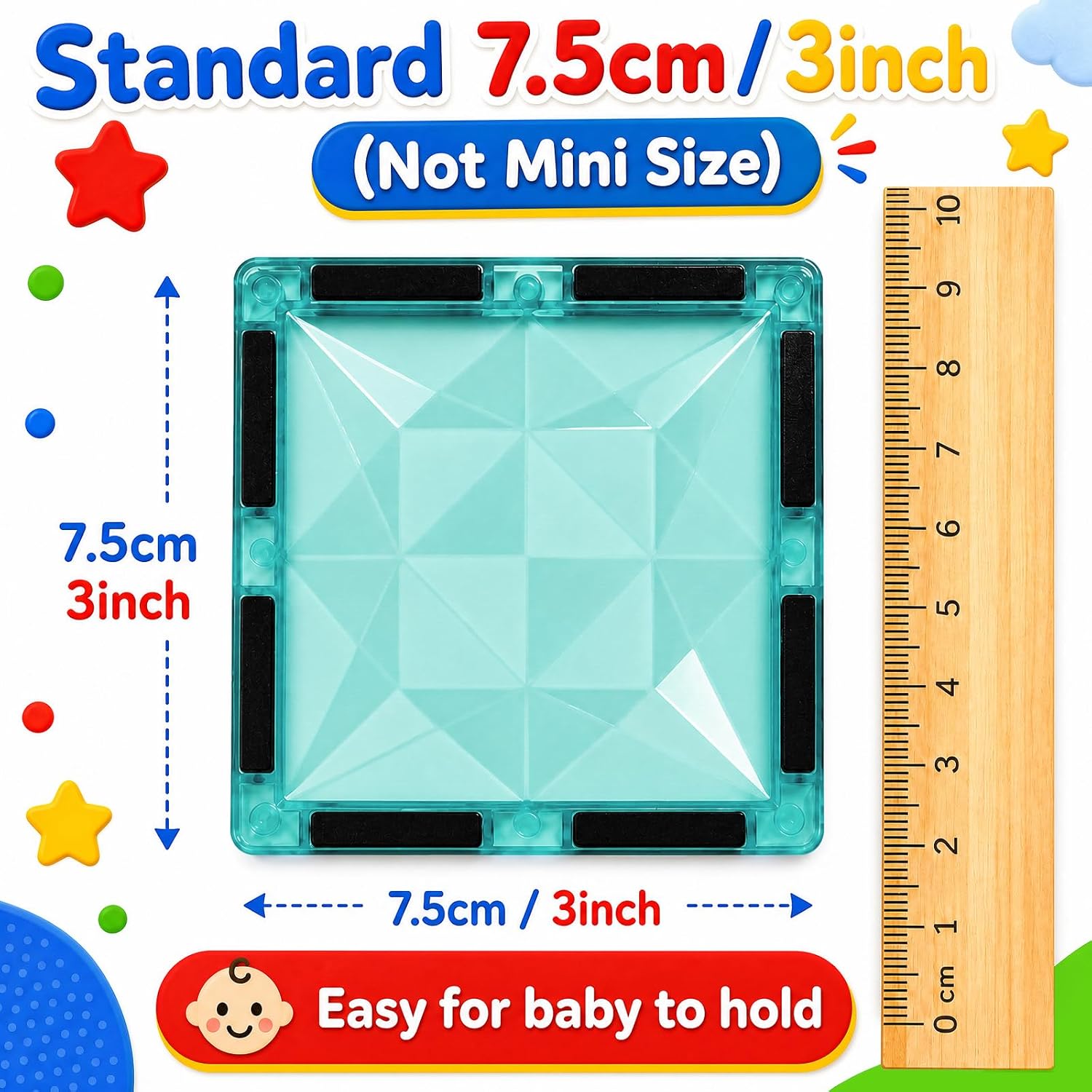 Magnetic DIY Tile Set