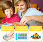 Mosaic Puzzle — 490 Pieces