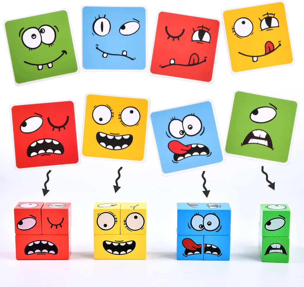 Emoji Expressions Matching Cube