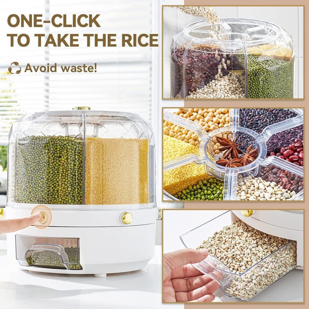 360° Rotating Food Dispenser