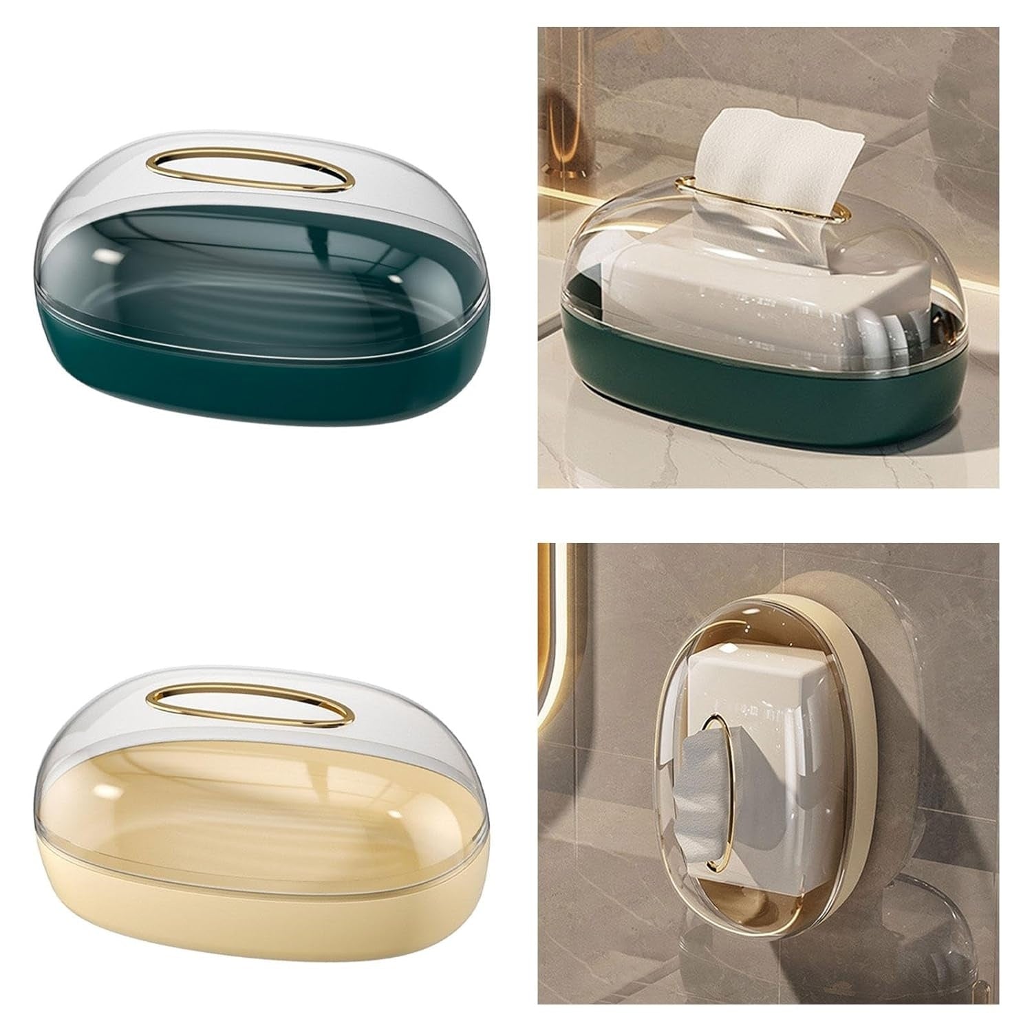 Wall-Mounted Tissue Holder