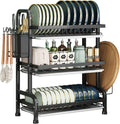 3-Tier Stainless Steel Dish Drying Rack