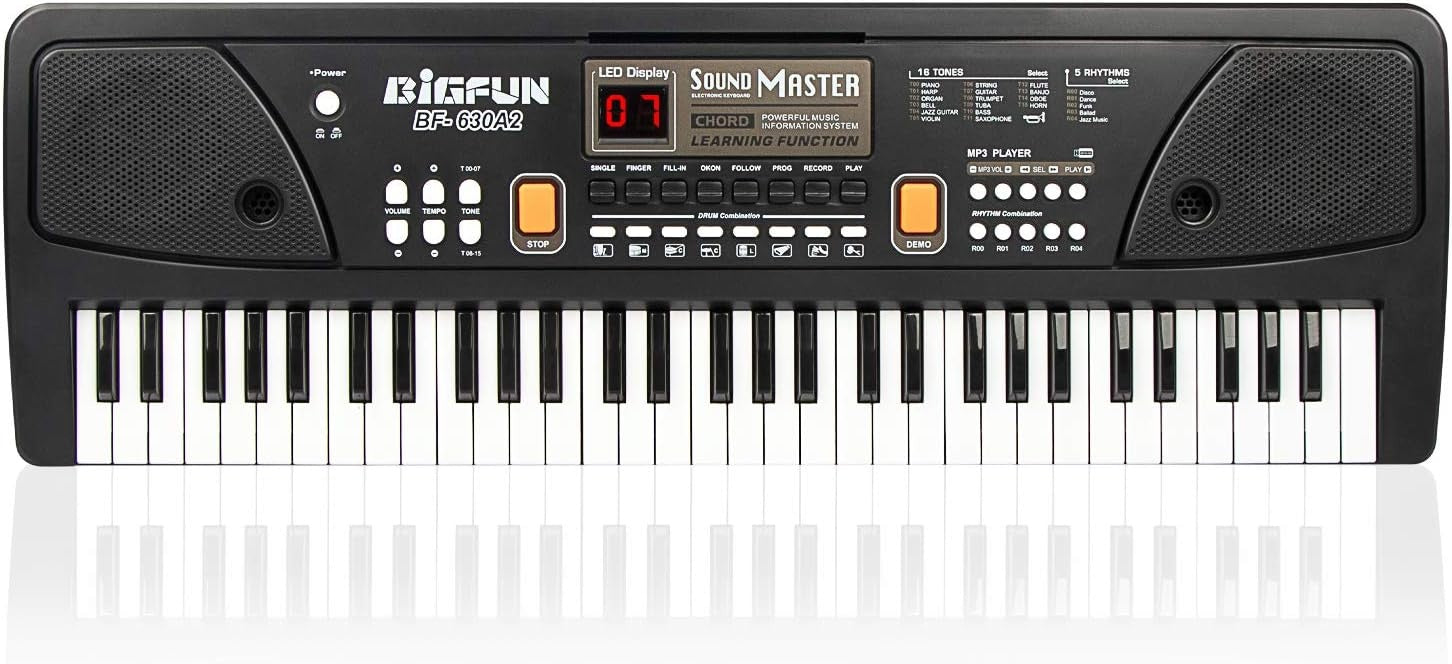 61-Key Digital Keyboard Piano