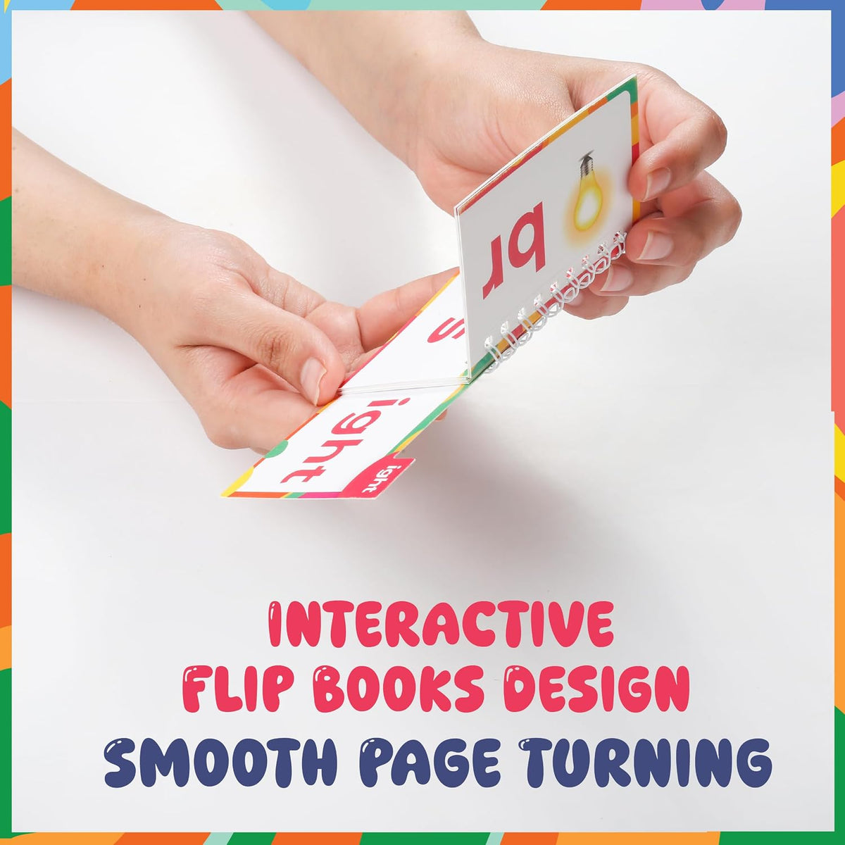 Read & Rhyme Phonics Flip Books — 30 Pack