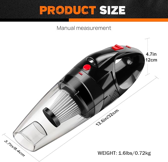 Handheld Cordless Rechargeable Vacuum Cleaner