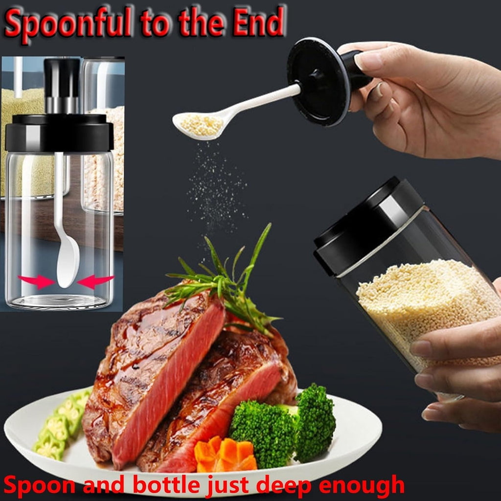 Glass Spice Jars with PP Lid