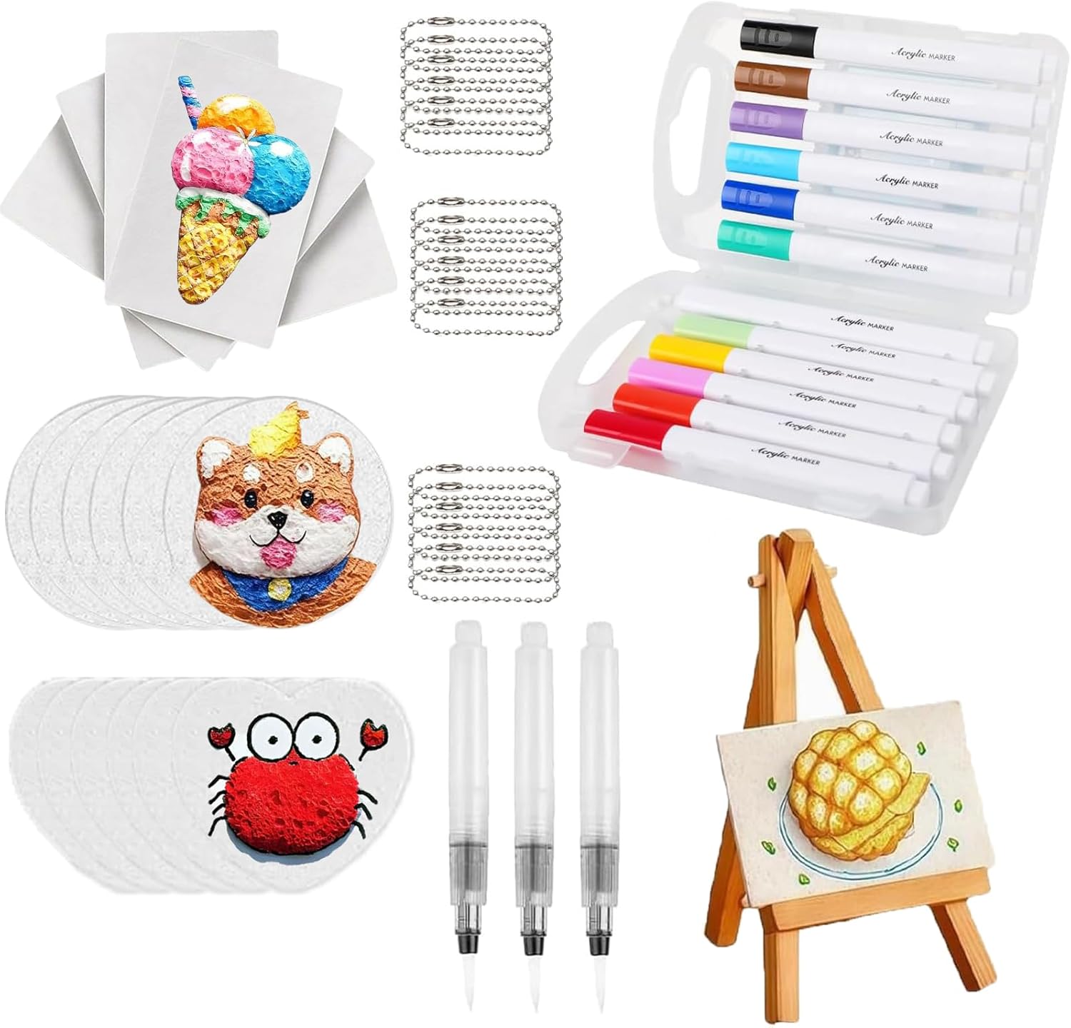 Magic Foam Texture Painting Kit