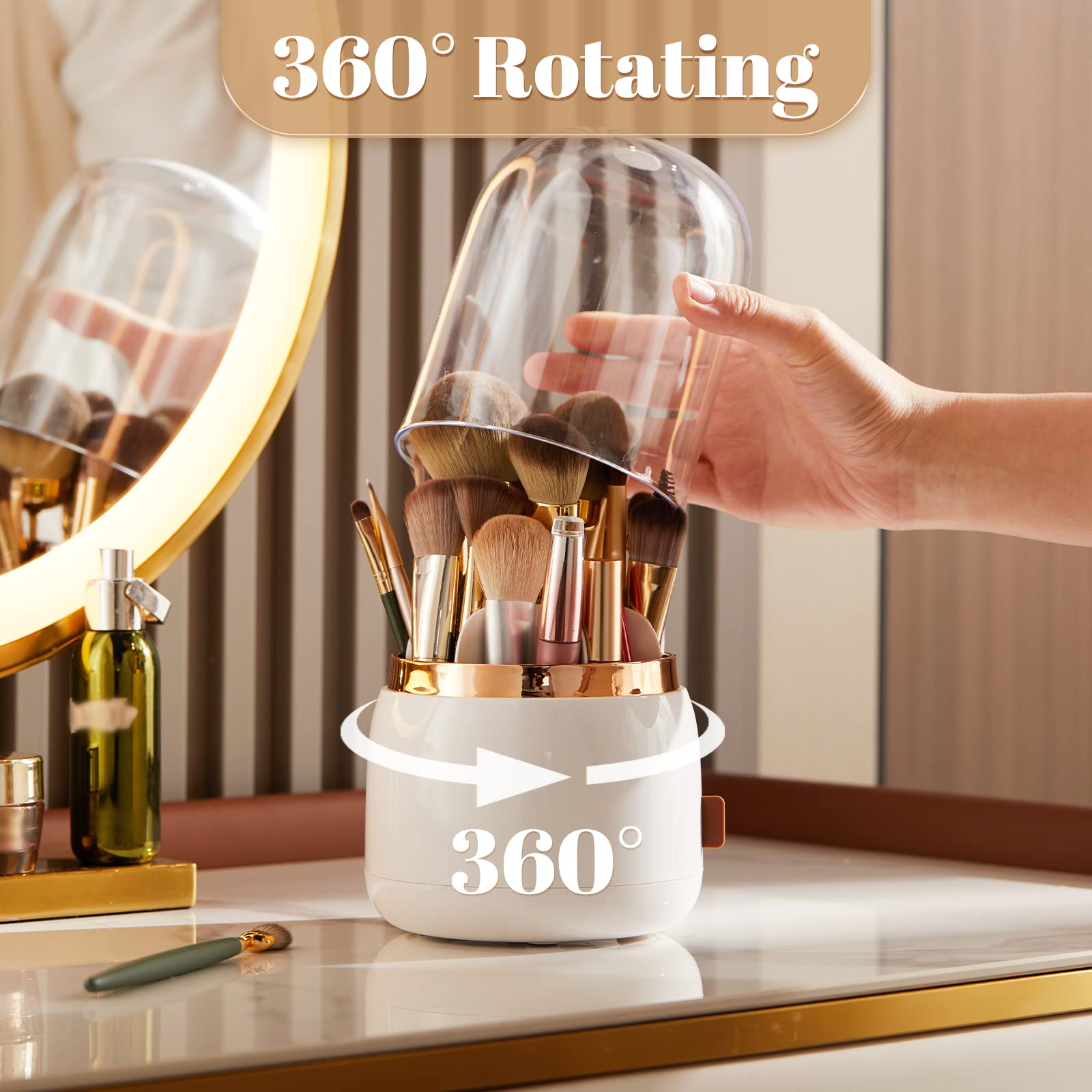 GlowDome Vanity Organizer