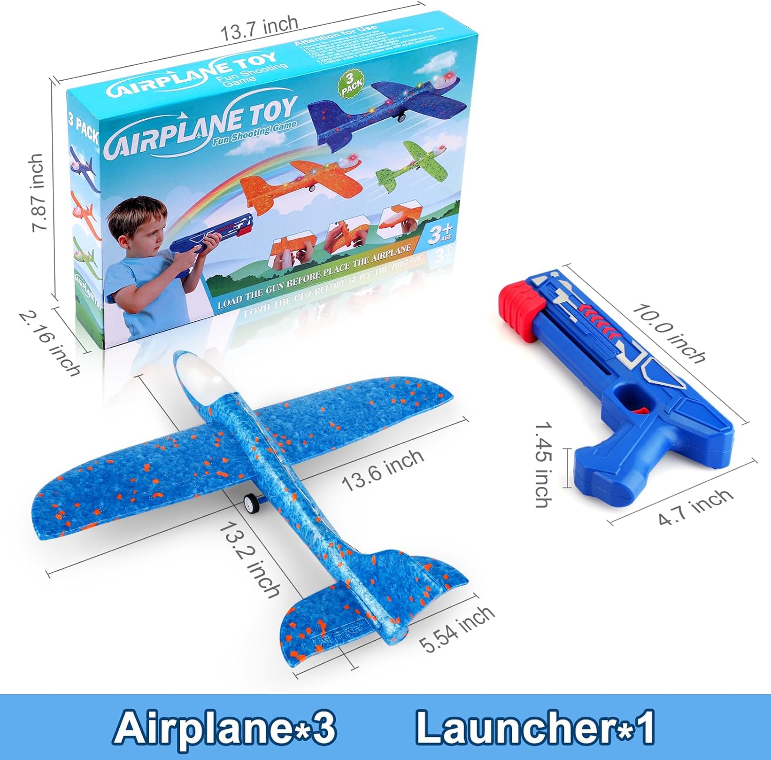 Rocket Shooting — Foam Plane Launcher – product view 4 of 4