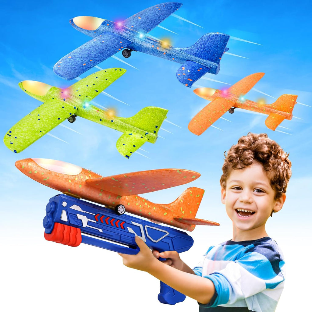 Rocket Shooting — Foam Plane Launcher – interactive & musical toys for kids, available at ASH Homes Pakistan
