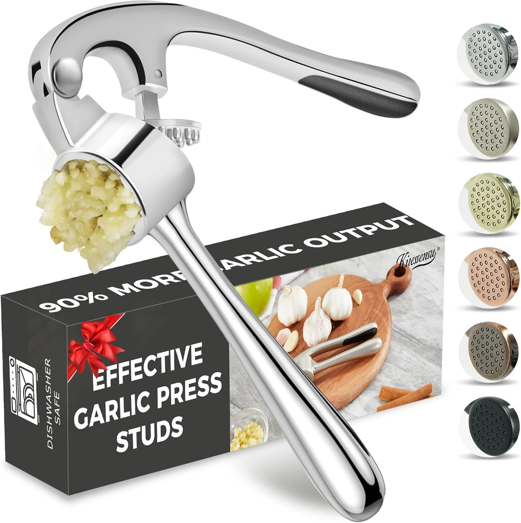 Stainless Steel Garlic Press