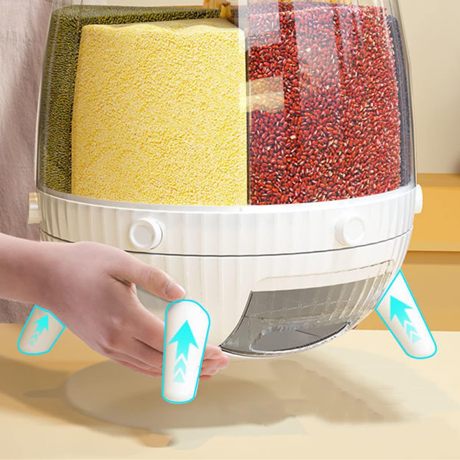 10L Rotating Grain Dispenser