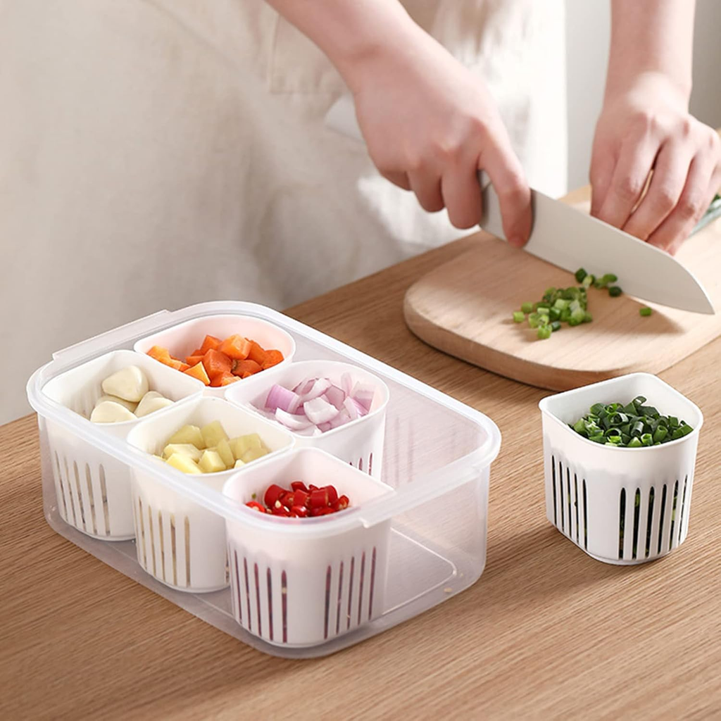7-Piece Airtight Food Storage Container Set