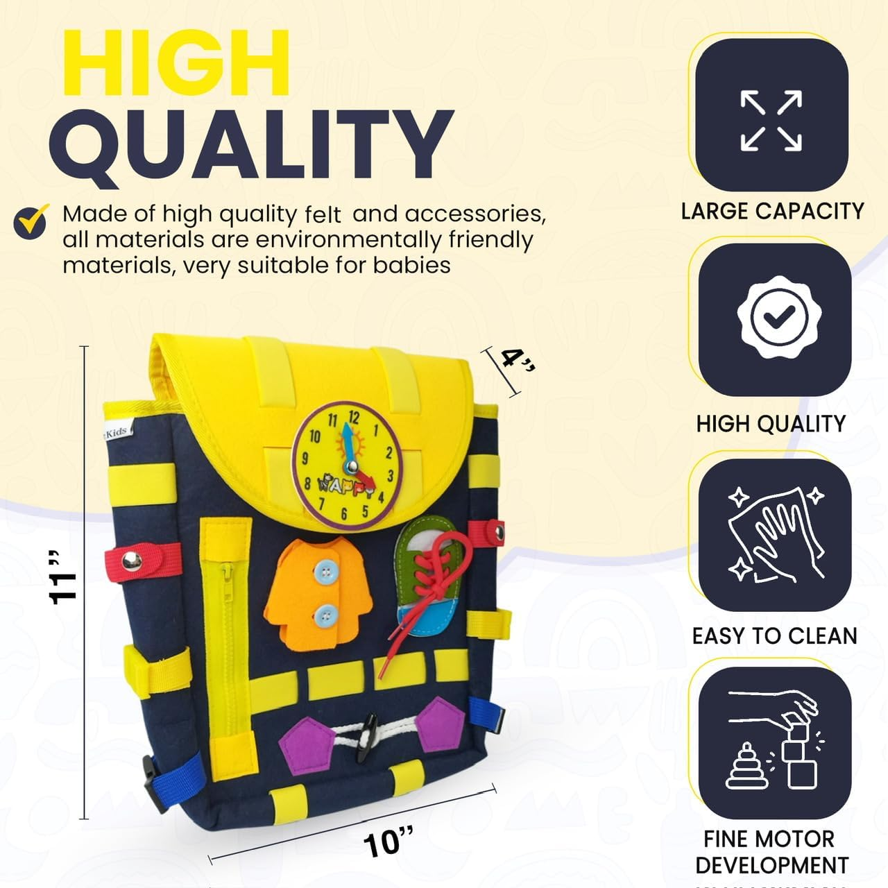 Montessori Sensory Backpack