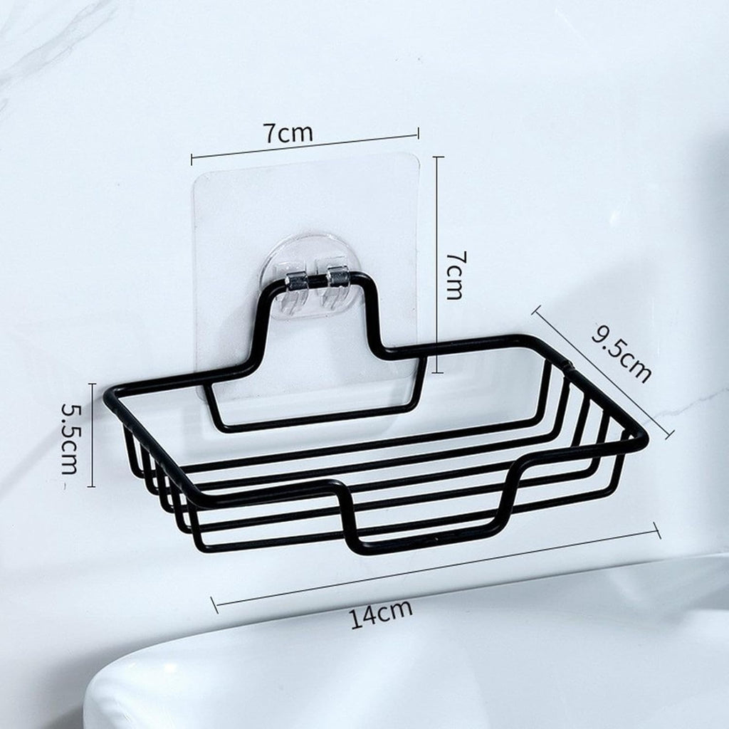 Wall-Mounted  Steel Soap Bar Holder