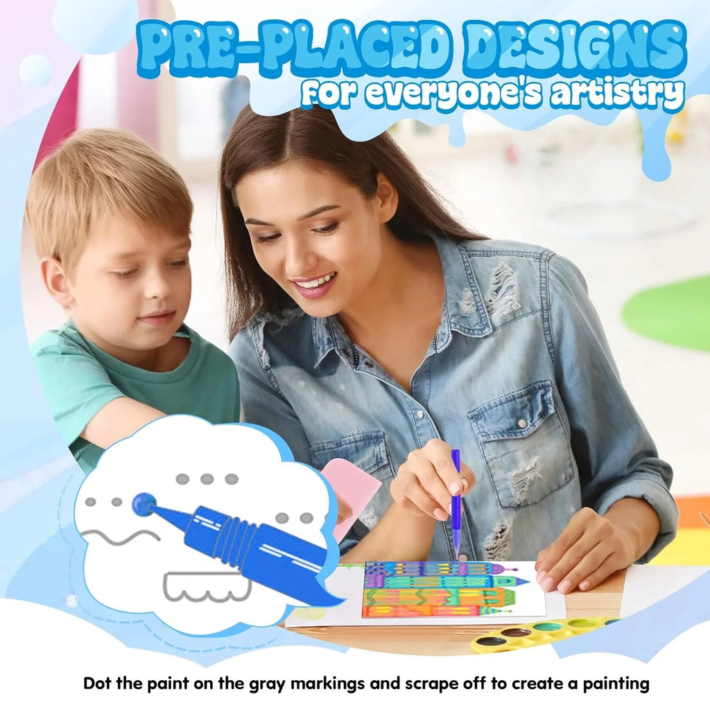 Rainbow Squeeze Art — Craft Kit – product view 7 of 12