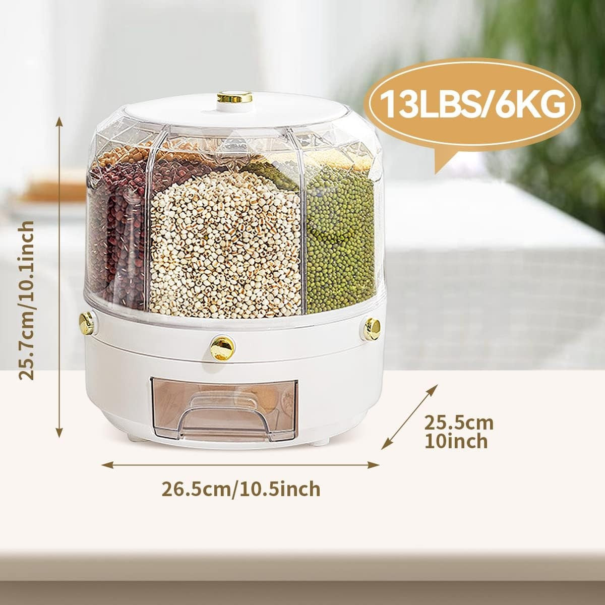 360° Rotating Food Dispenser
