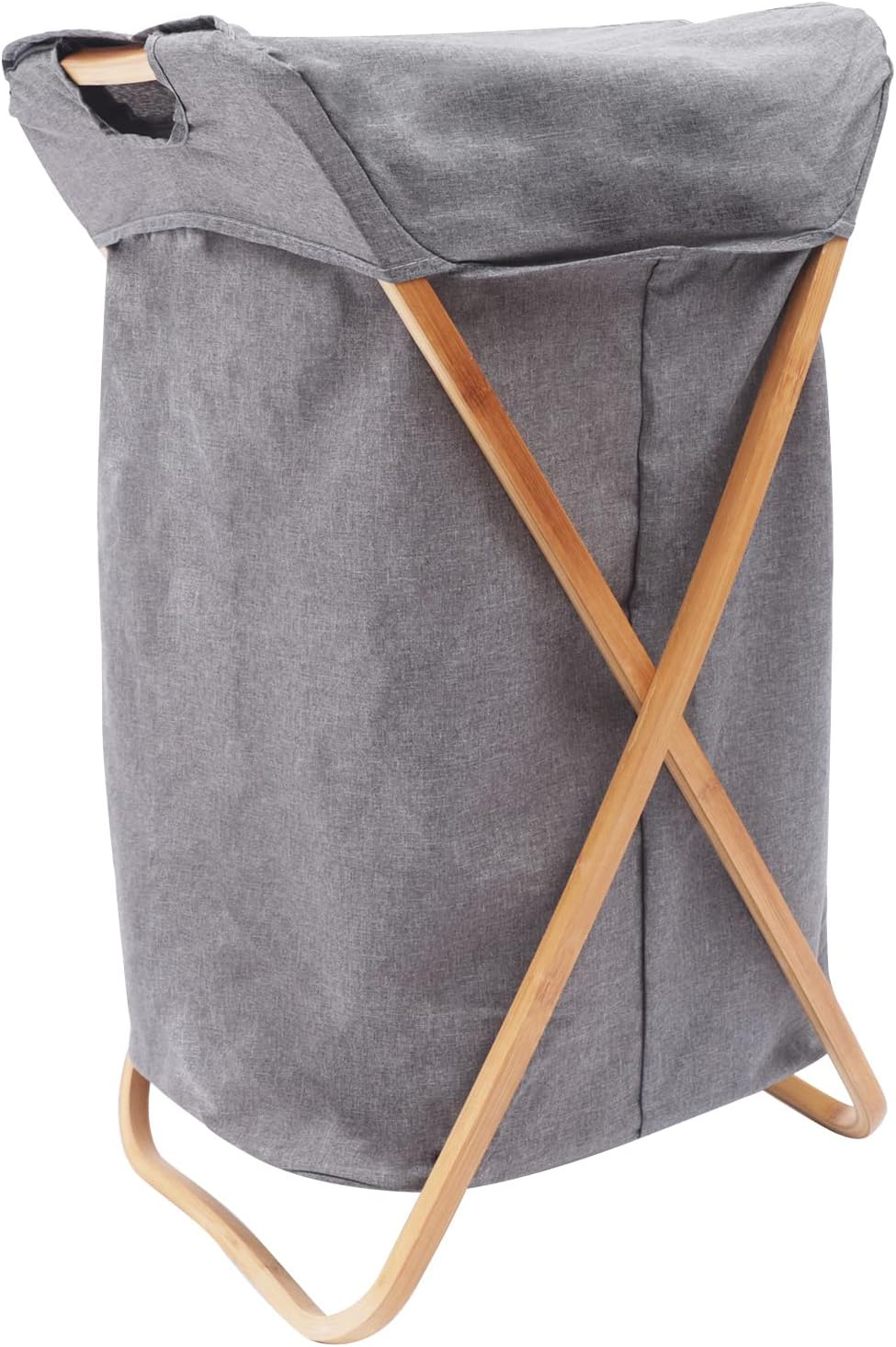 Collapsible Laundry Basket with Cover