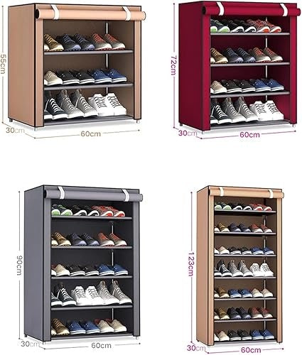 Multi-Layer DIY Shoe Rack Organizer