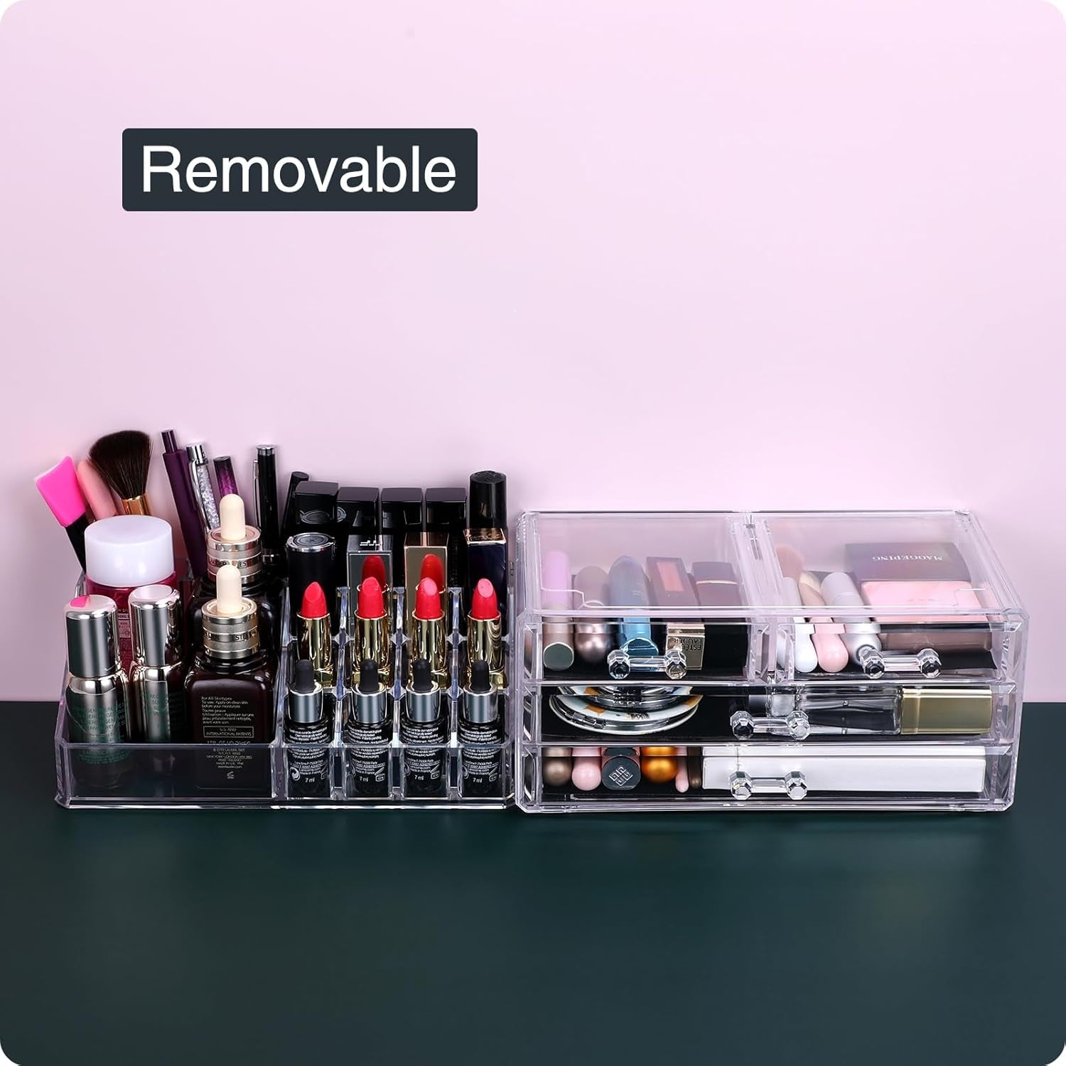 Acrylic Makeup Organizer