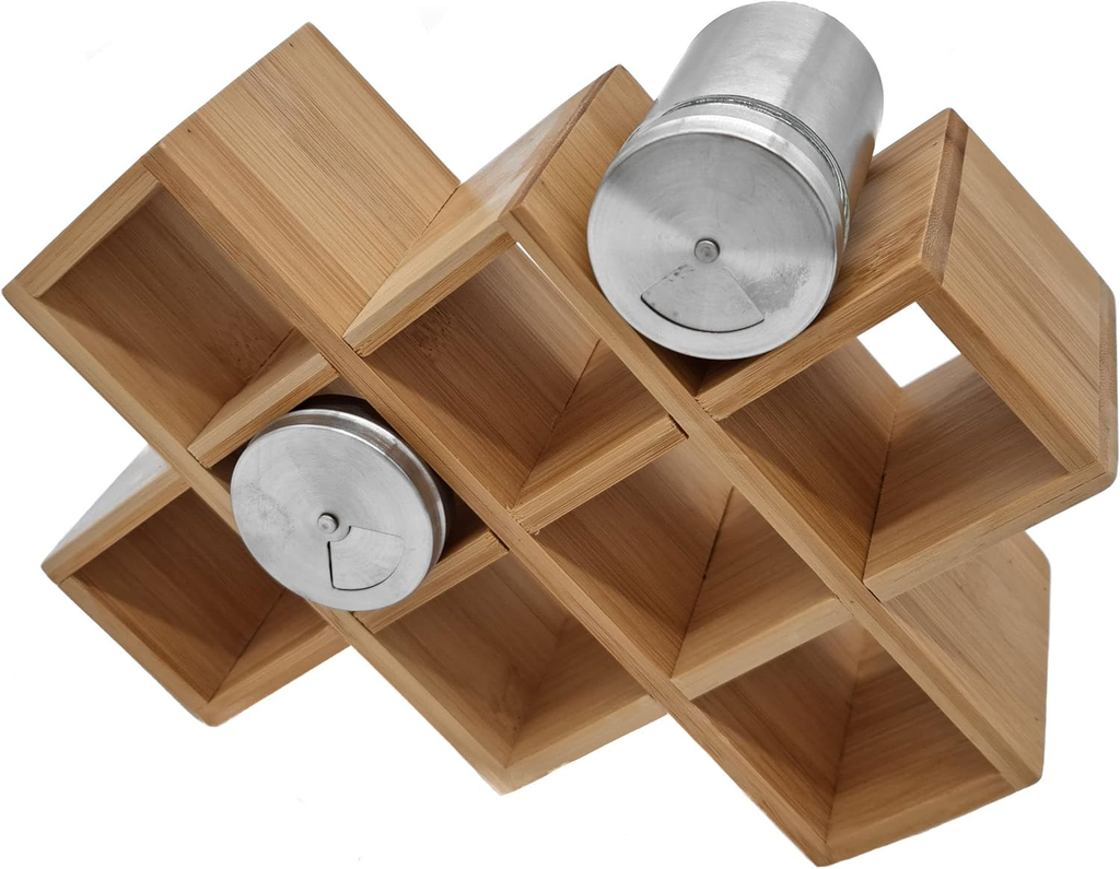 Bamboo Spice Rack