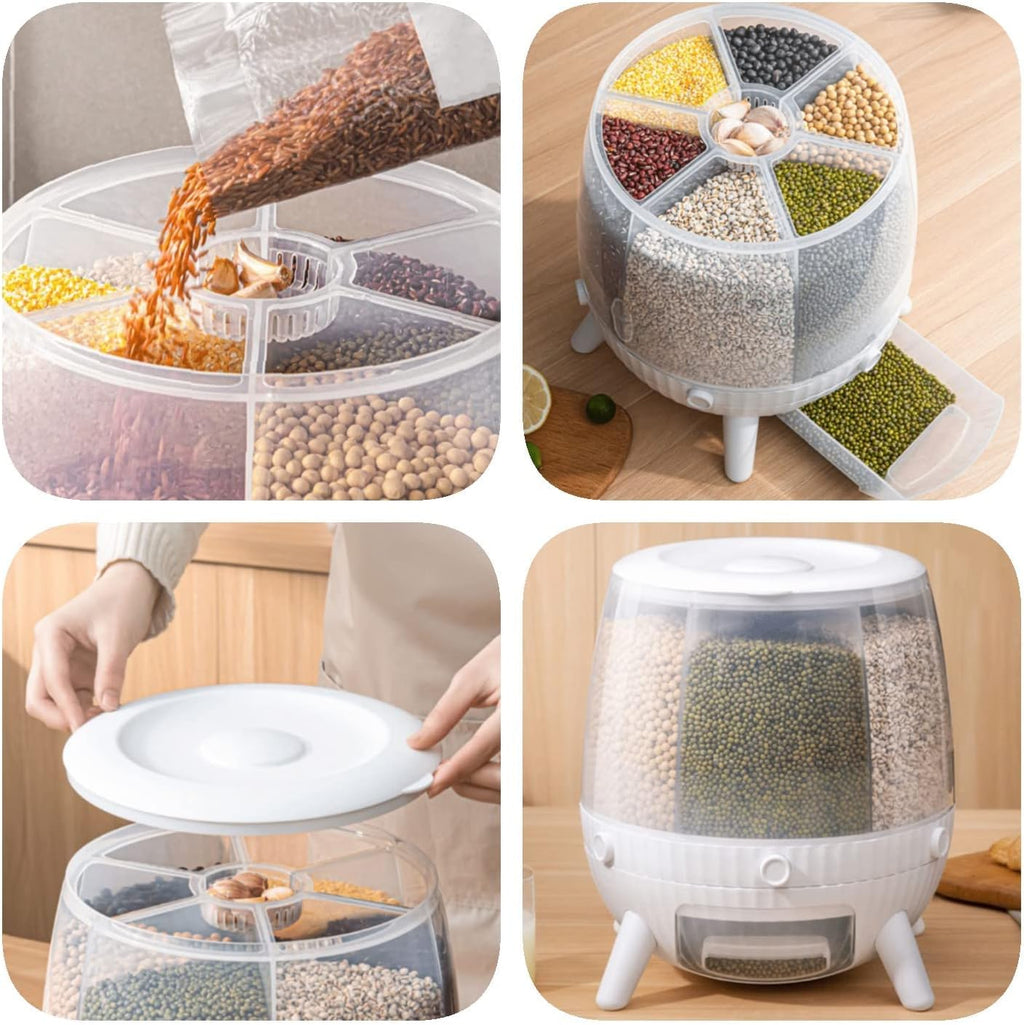 10L Rotating Grain Dispenser