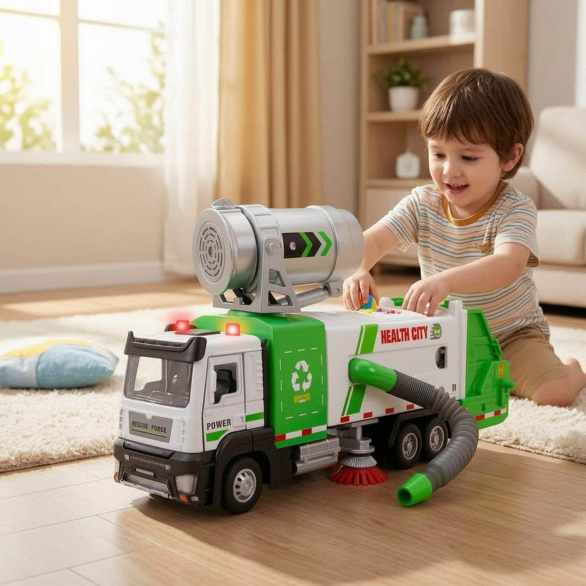 Die-Cast Sanitation Truck