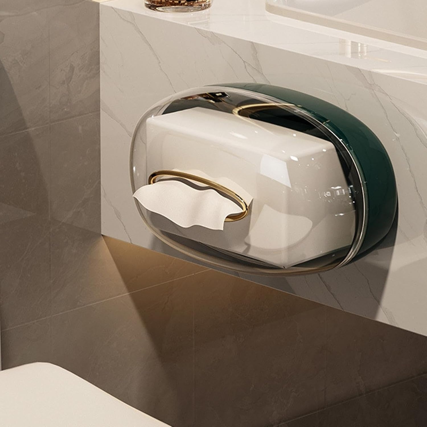 Wall-Mounted Tissue Holder