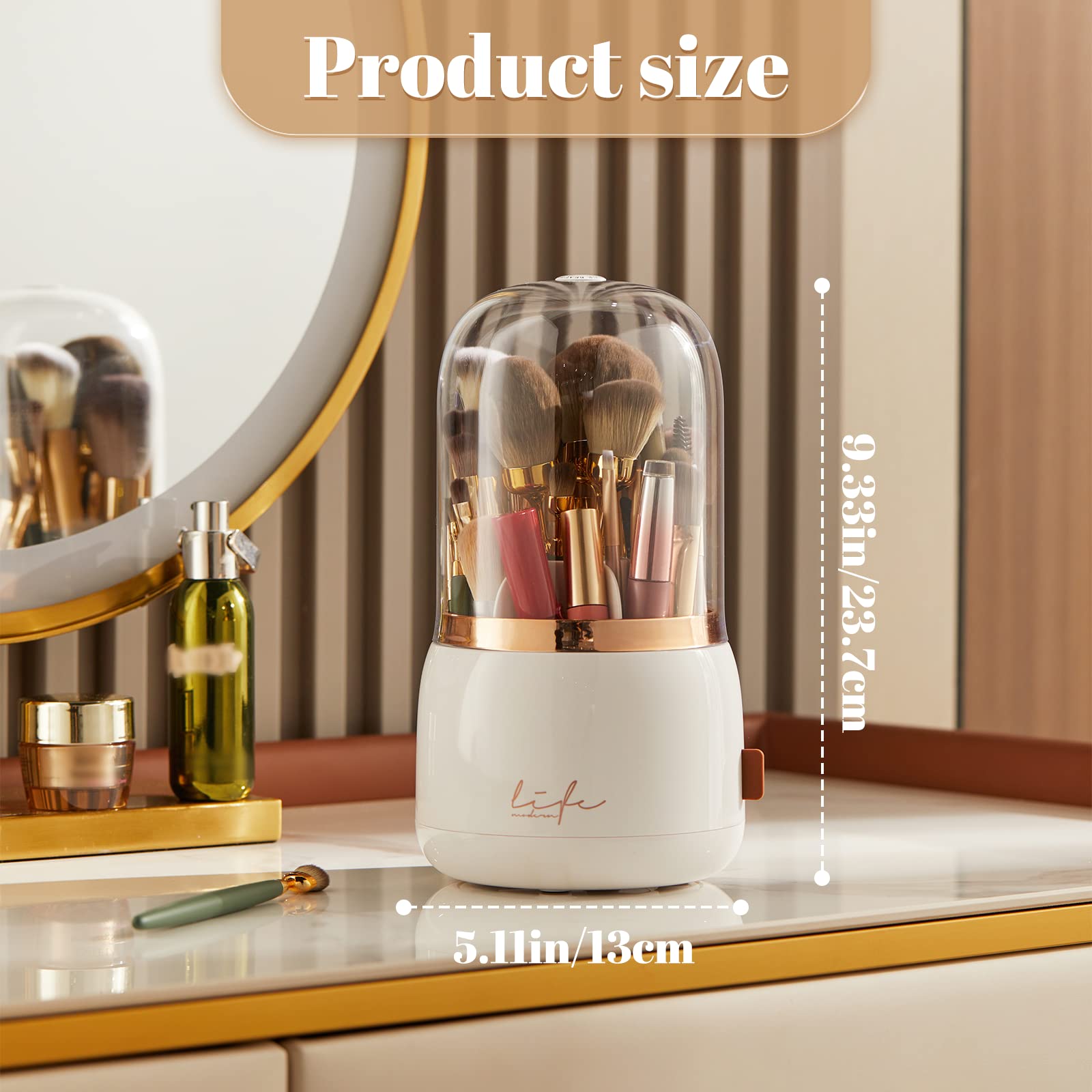 GlowDome Vanity Organizer