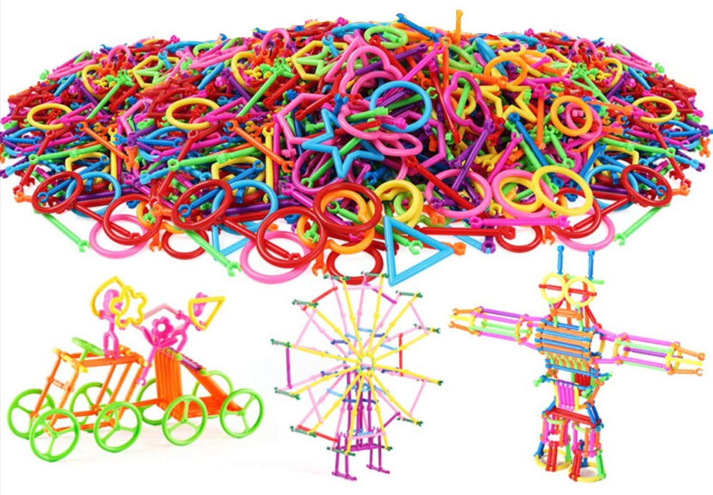 Interlocking DIY Stick Building Blocks