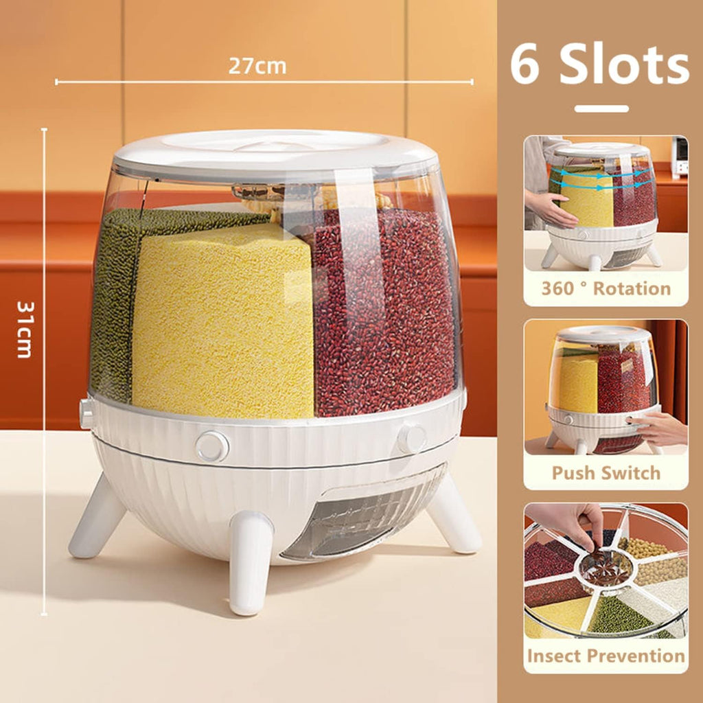 10L Rotating Grain Dispenser
