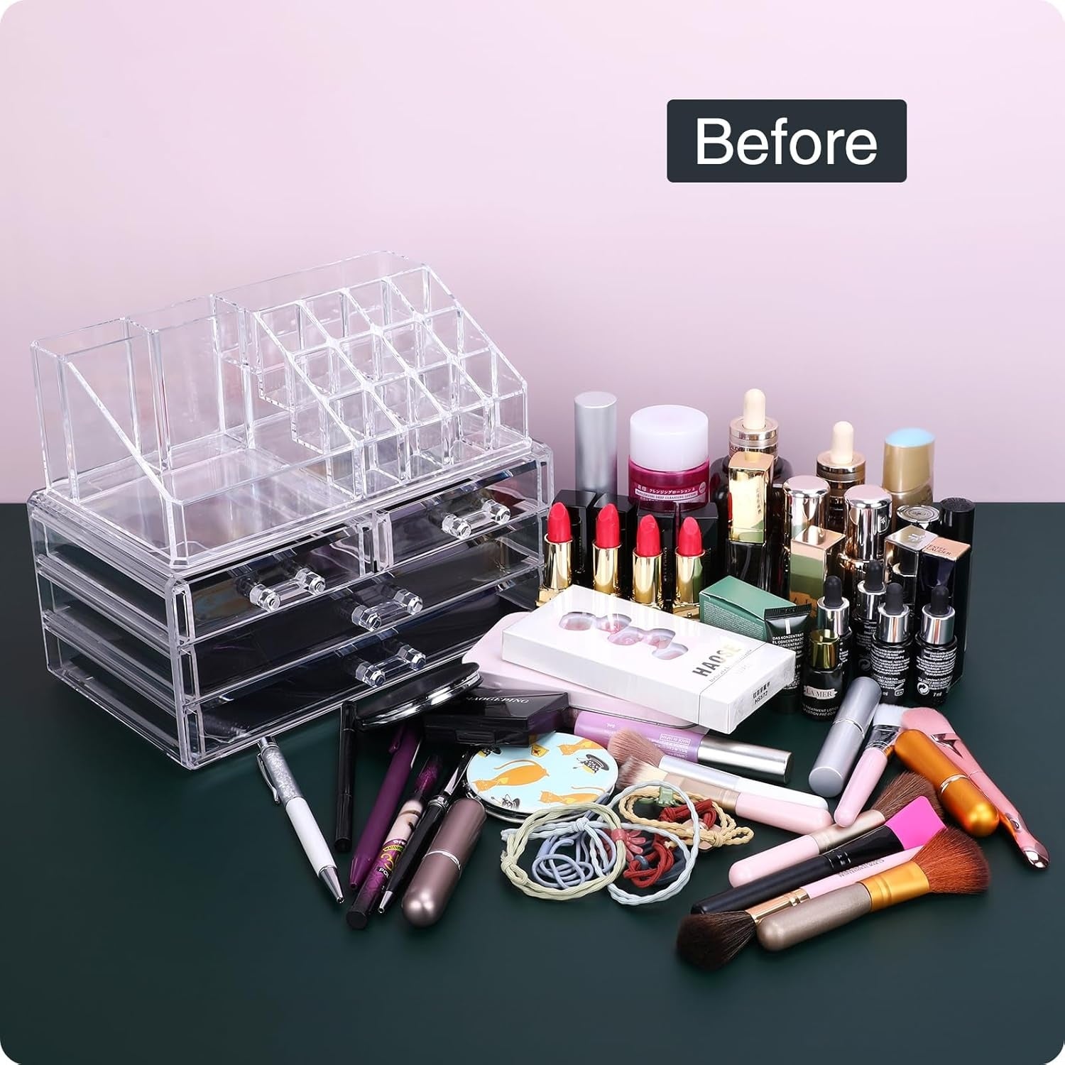 Acrylic Makeup Organizer