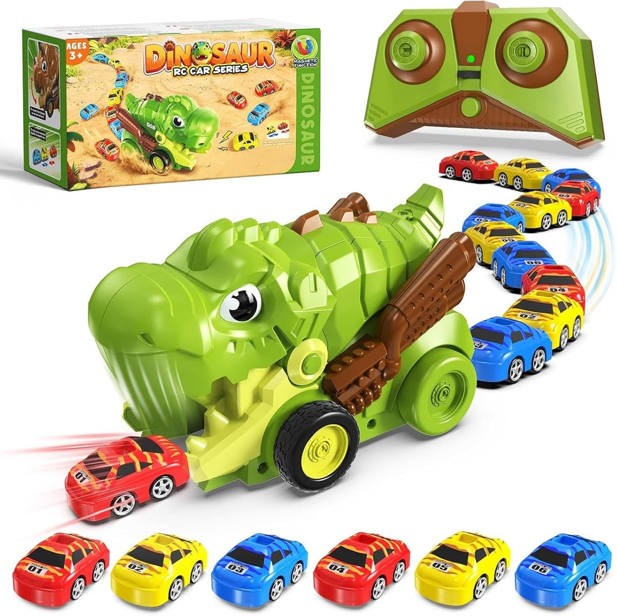 RC Dinosaur Snake Game — Set of 2