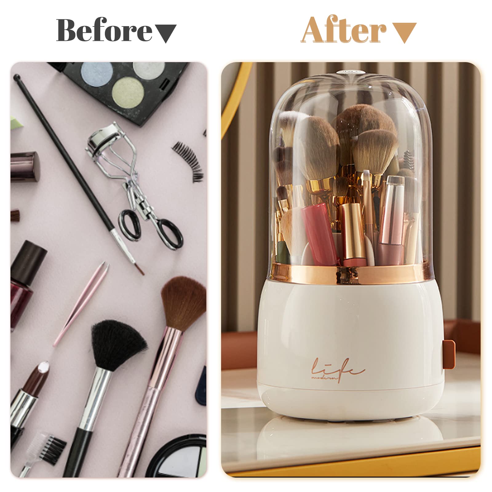 GlowDome Vanity Organizer