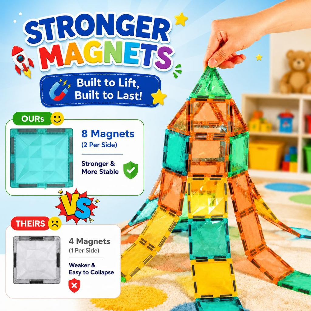 Magnetic DIY Tile Set