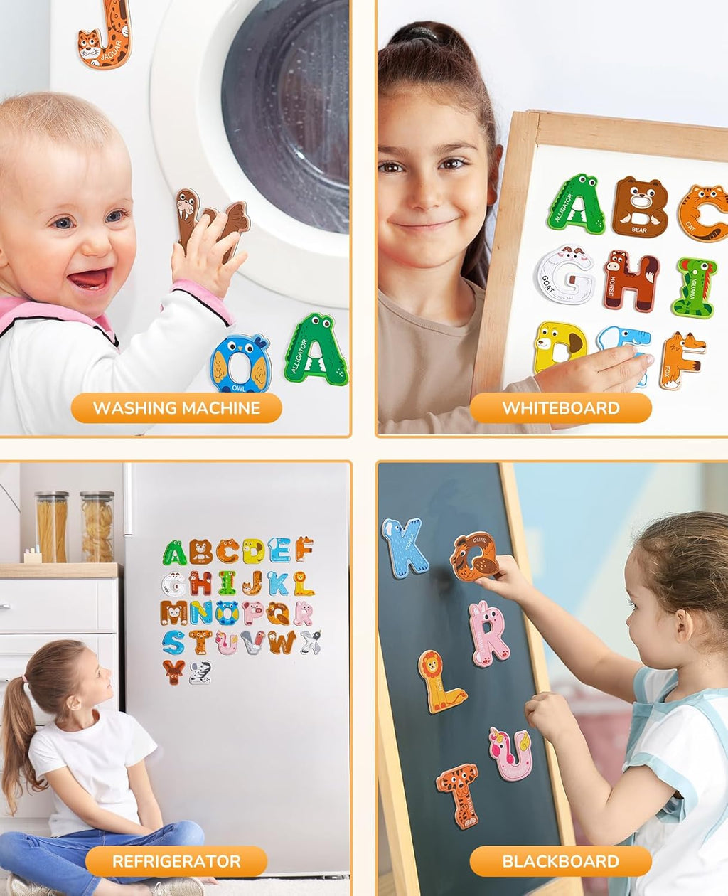 ABC Magnetic Letters