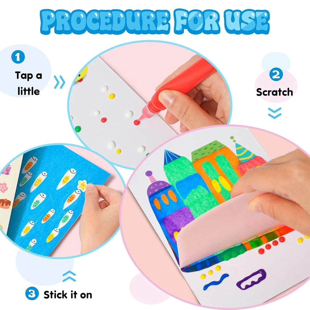 Rainbow Squeeze Art — Craft Kit – product view 4 of 12