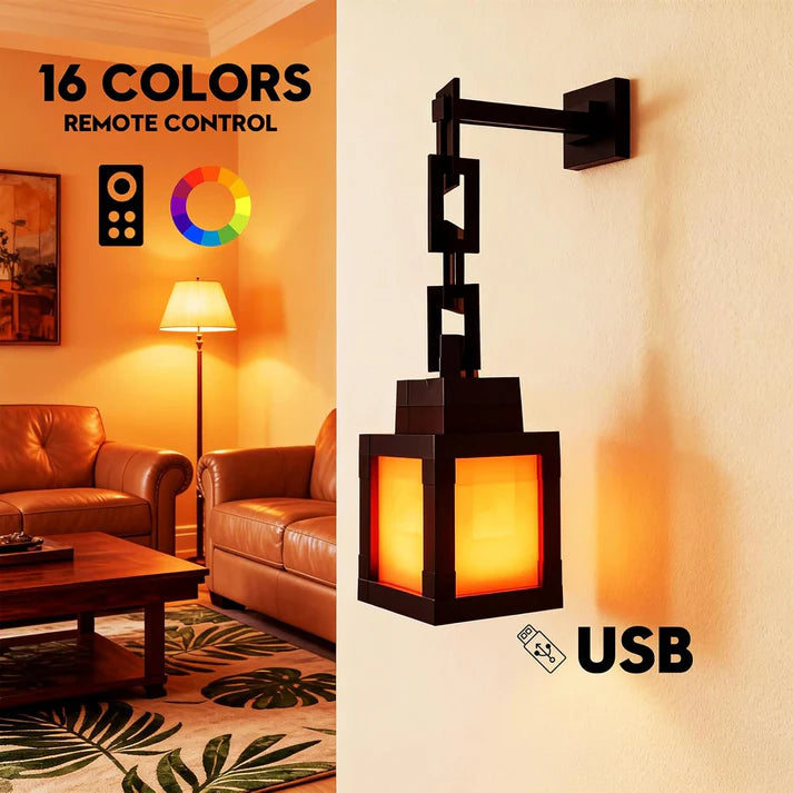 Pixel Lantern Night Light