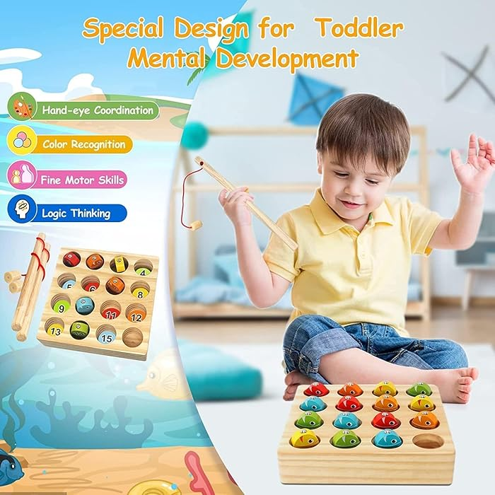 Montessori Letters Fishing