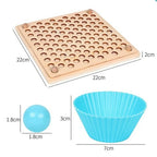 Montessori Bead Holder — Clip & Sort Board
