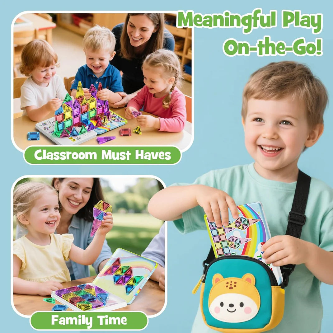 TravelTiles - Mini Magnetic Building Kit