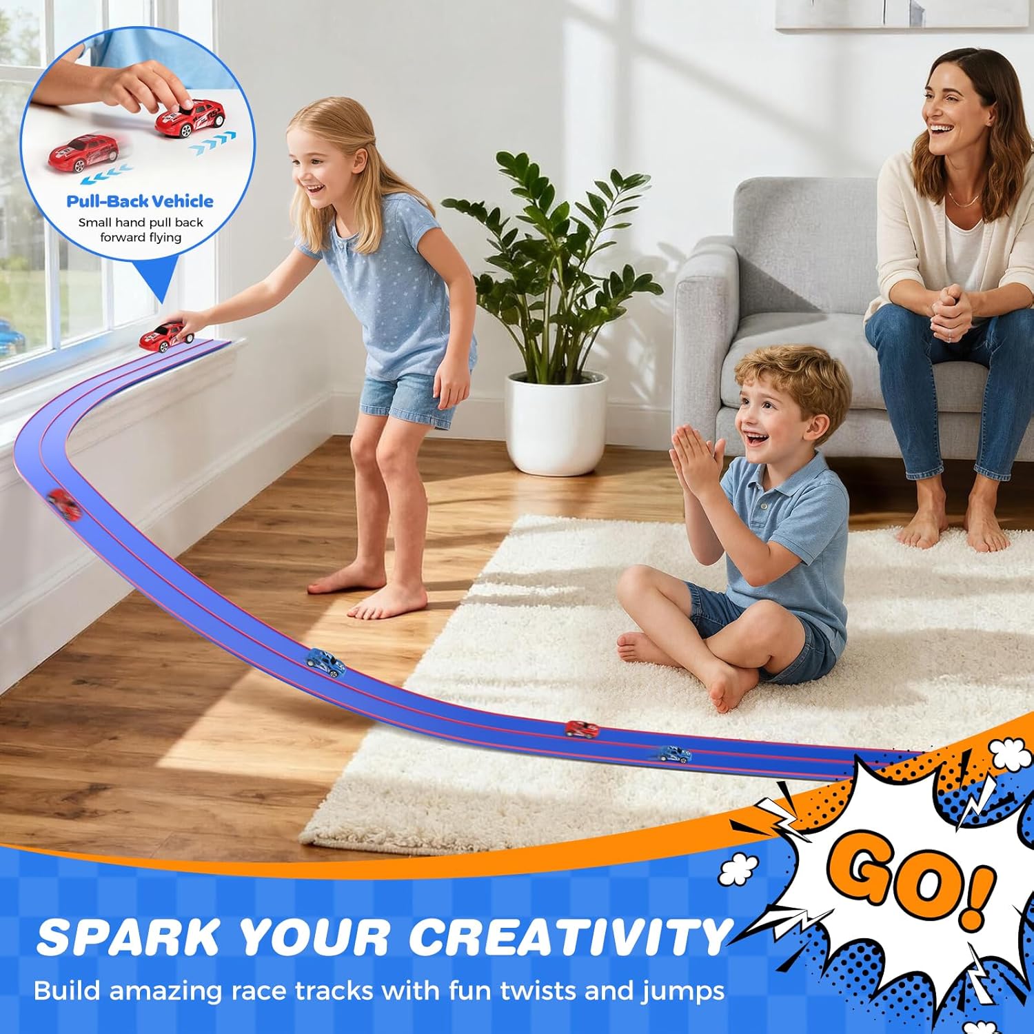 DIY Flexible Race Track