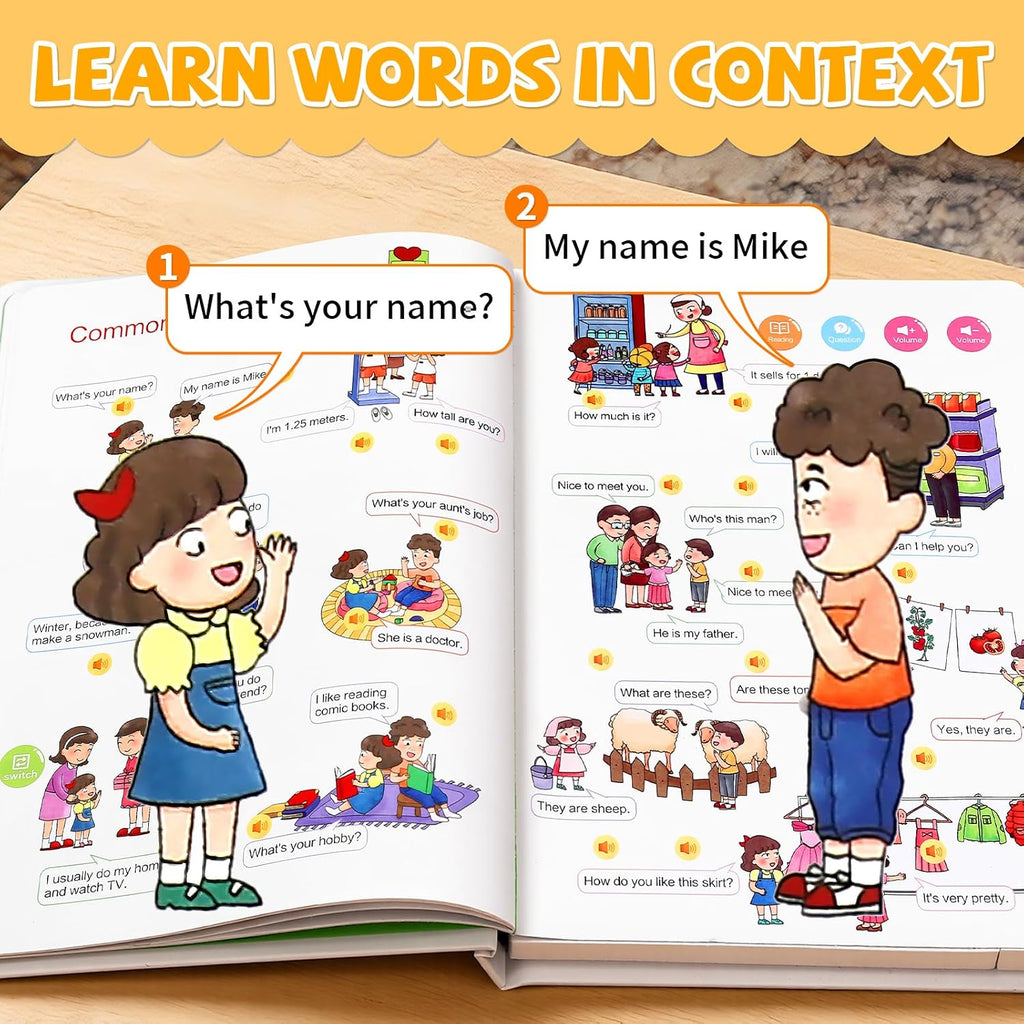 Touch & Learn English Sound Book