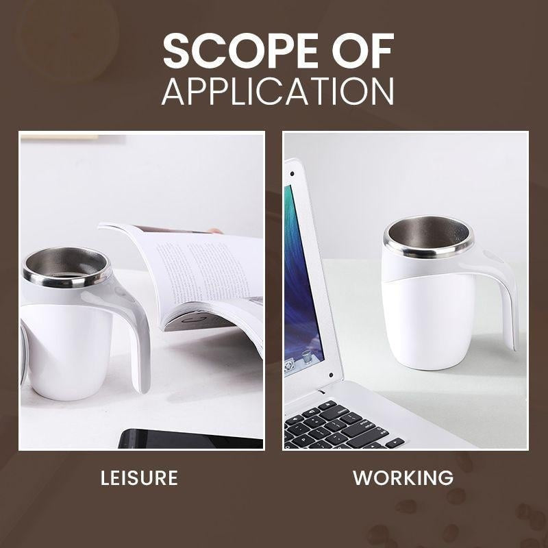 Self-Stirring Coffee Mug