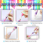 MagicMani - Nail Art Pen Set