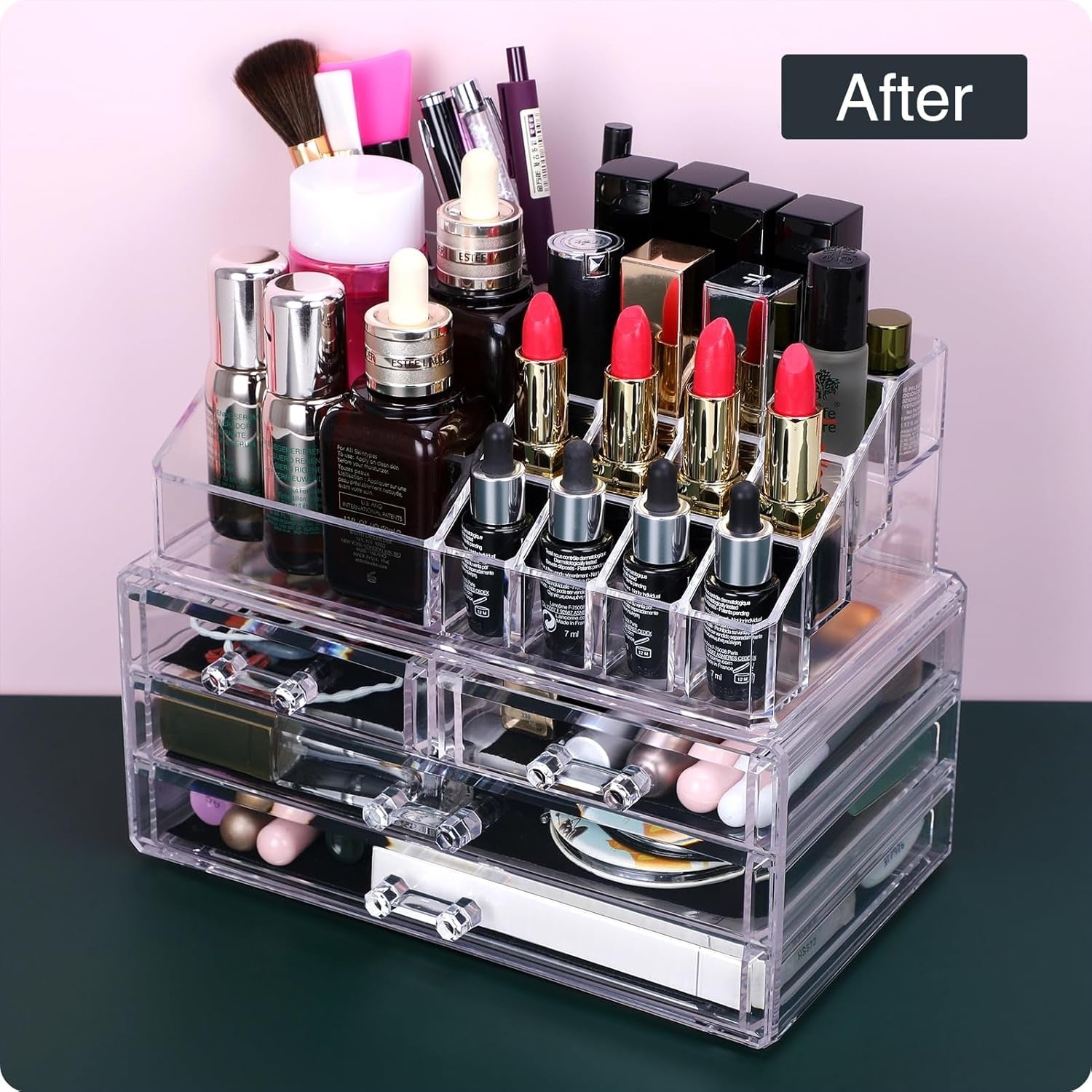 Acrylic Makeup Organizer