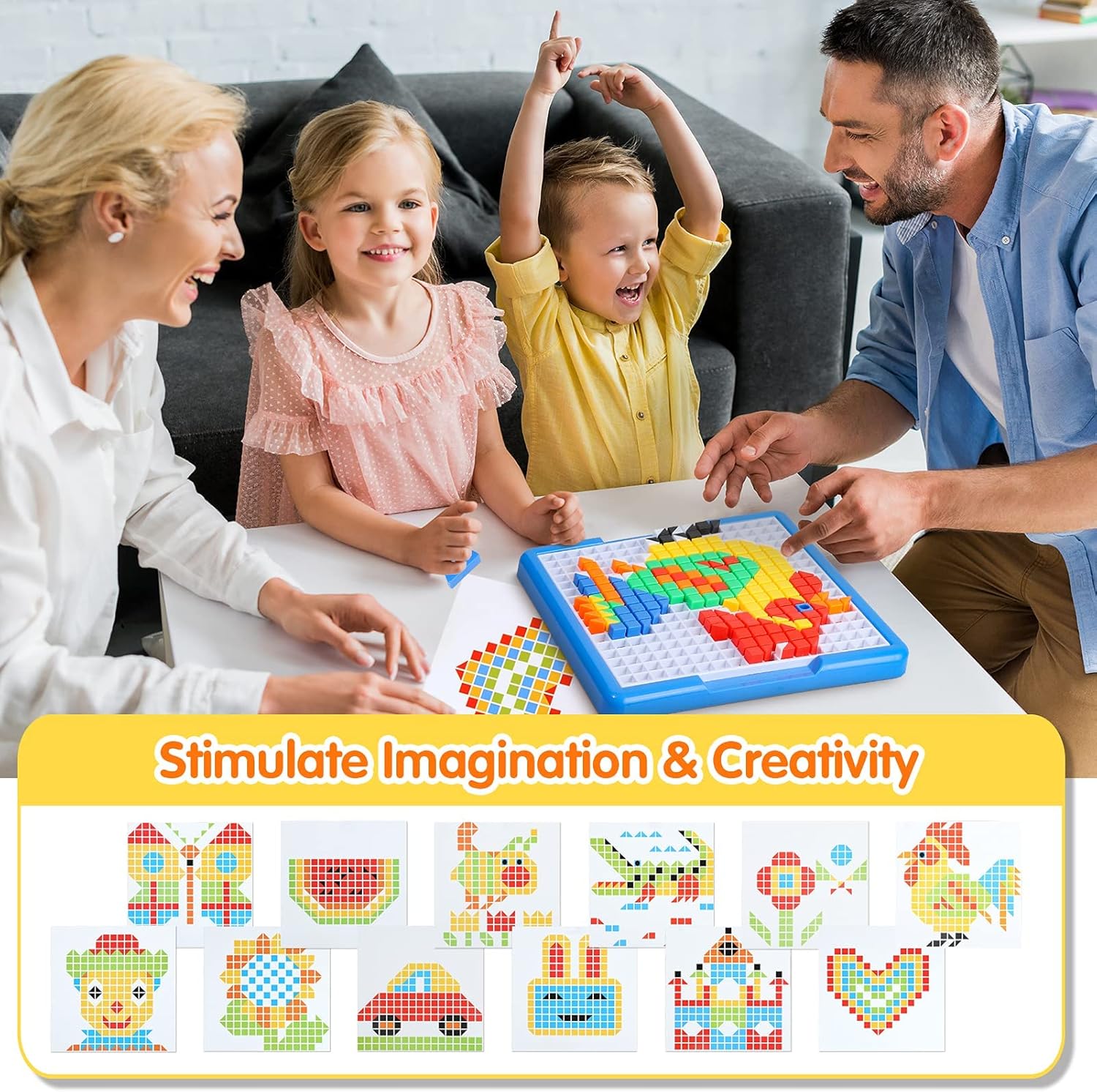 Mosaic Puzzle — 490 Pieces