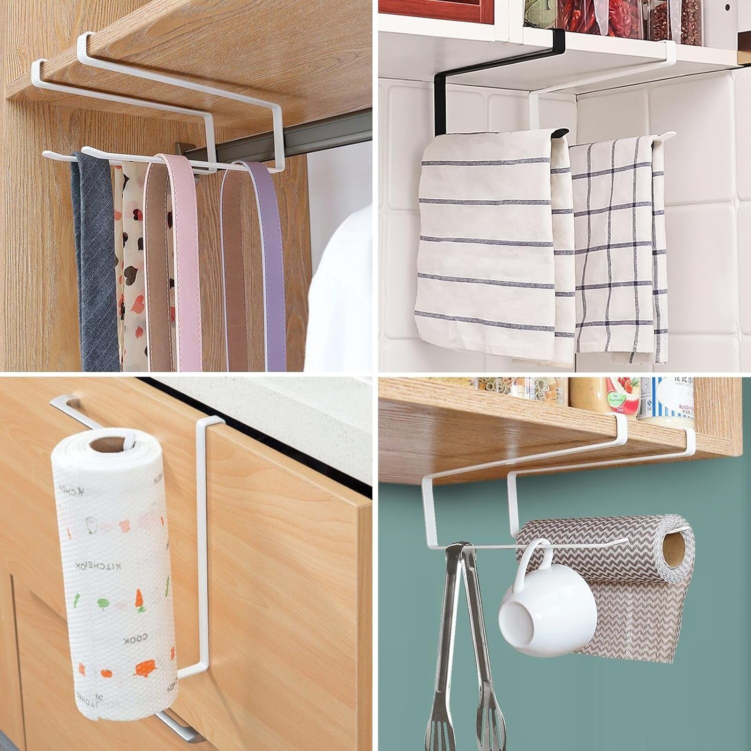 No-Drill Kitchen Roll Holder