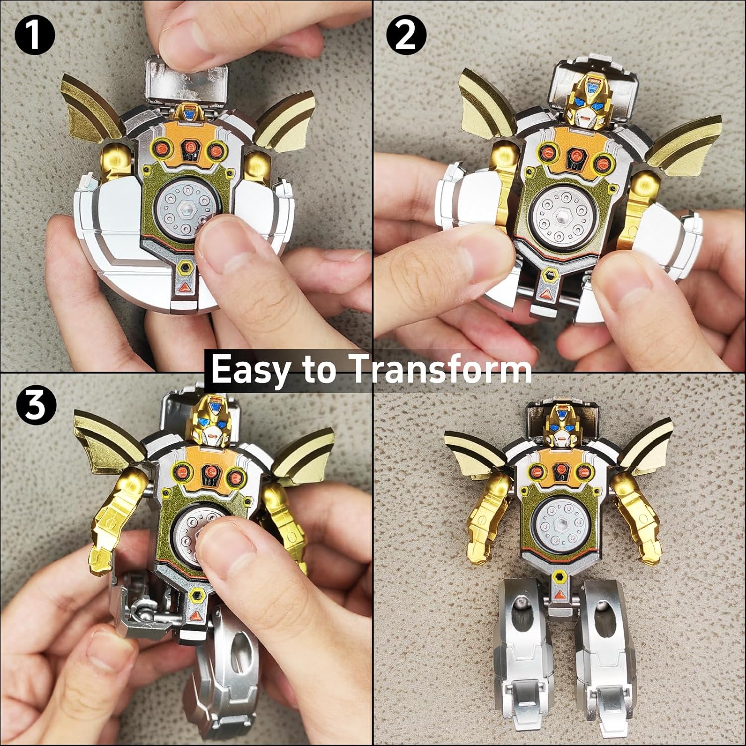 2-in-1 Transformable Fidget Spinner Toy